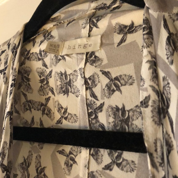 Hinge Silk Open Cardigan - Picture 2 of 4